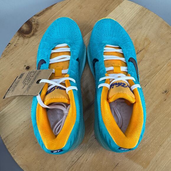 Mens 7 / 8.5W - Nike G.T. Hustle 3 Victor Wembanyama Dusty Cactus IF2520-300 NEW - Picture 5 of 9